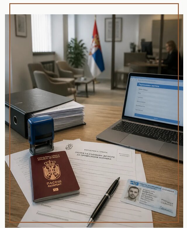 Оформление ПМЖ в Сербии для переезда в Сланцах под ключ