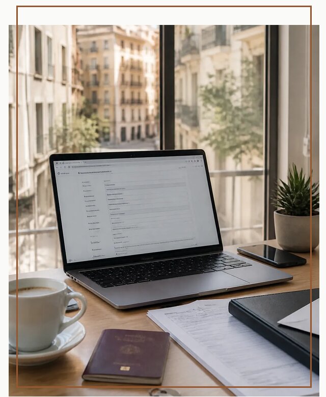 Оформление ВНЖ Испании по визе Digital Nomad в Сланцах