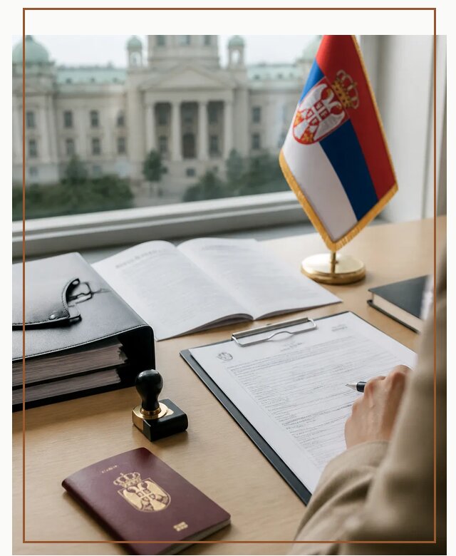 Оформление гражданства Сербии под ключ для переезда в Сланцах
